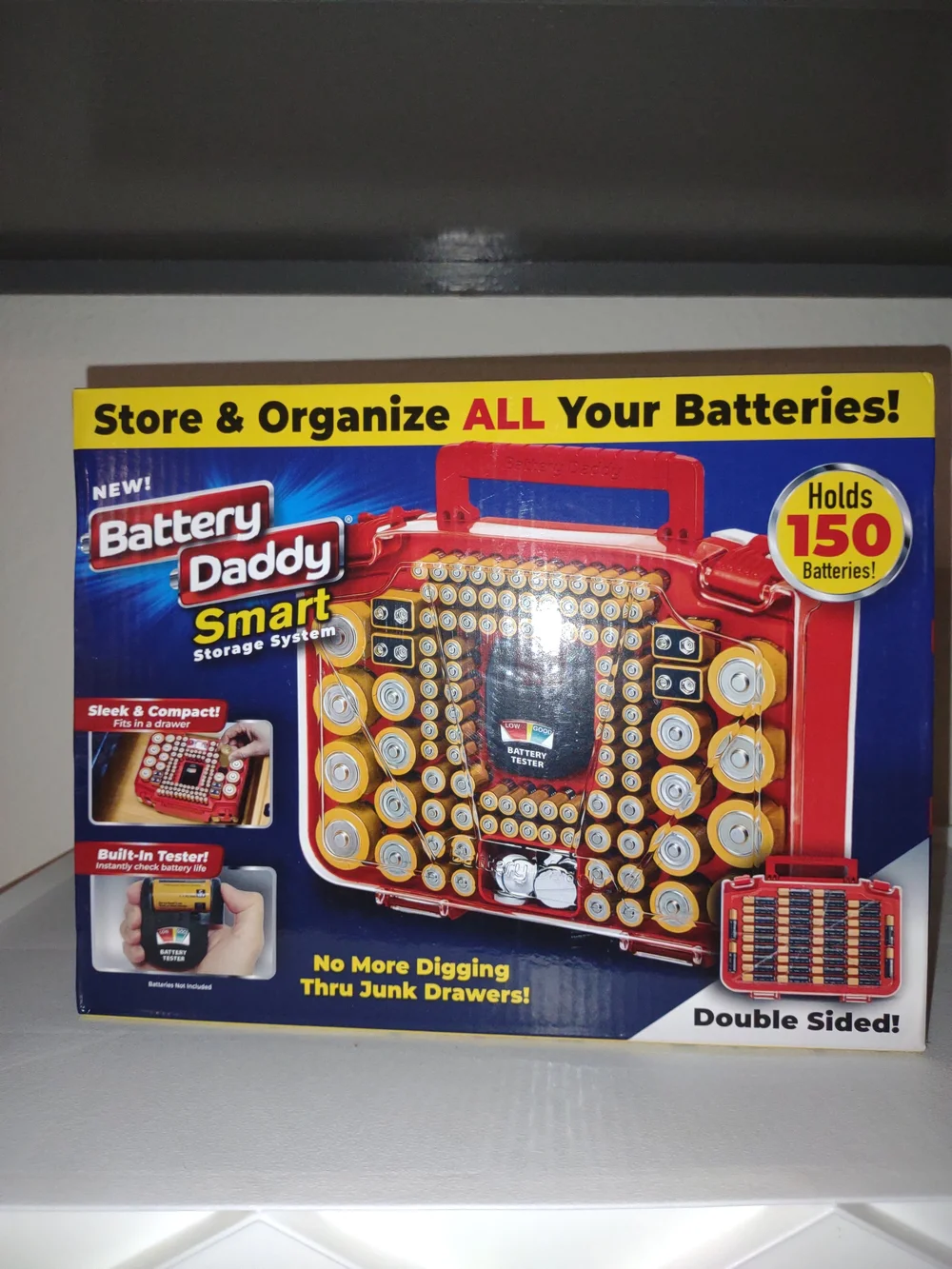 NEW Battery Daddy Storage Organization